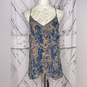 Plenty by Tracy Reese T-Back Tank Top Beaded Neckline 4